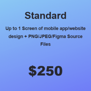 Standard UI Design Package